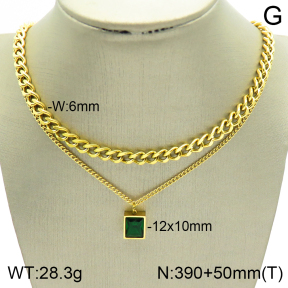 Stainless Steel Necklace  2N4002033vhha-739