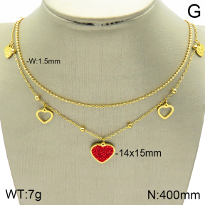 Stainless Steel Necklace  2N4002037vbpb-739
