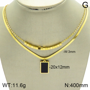 Stainless Steel Necklace  2N4002044vbpb-739