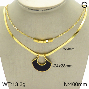 Stainless Steel Necklace  2N4002045bvpl-739