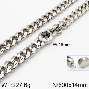 Stainless Steel Necklace  5N4001676akja-237