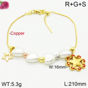 Fashion Copper Bracelet  F2B300508bhva-J39