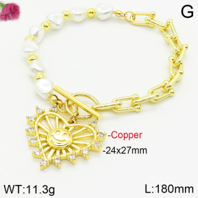 Fashion Copper Bracelet  F2B300510bhia-J39