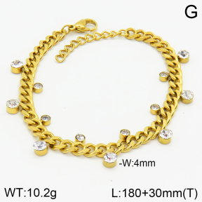 Stainless Steel Bracelet  2B4002593vbnl-414