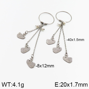 Stainless Steel Earrings  5E3001107vbmb-350
