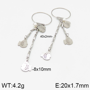 Stainless Steel Earrings  5E3001119vbmb-350