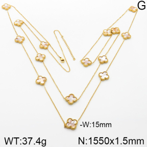 Stainless Steel Necklace  5N4001639aiov-696