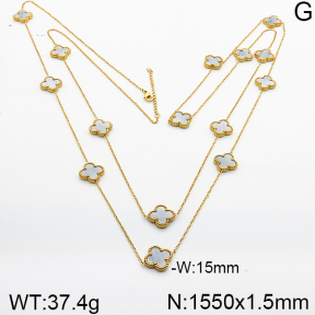 Stainless Steel Necklace  5N4001646aiov-696