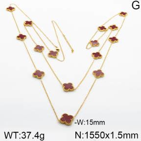 Stainless Steel Necklace  5N4001652aiov-696