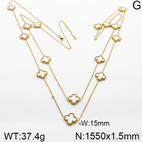Stainless Steel Necklace  5N4001653aiov-696