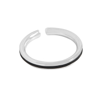 925 Silver Ring  WT:2.45g  2.69mm  JR5030bijl-Y24  
JZ618