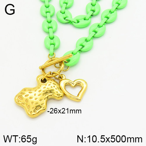 SS Bear Necklaces  TN2000398aiov-656