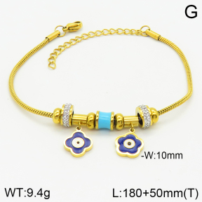 Stainless Steel Bracelet  2B3001788bbov-464