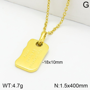 Stainless Steel Necklace  2N2003186vbpb-710