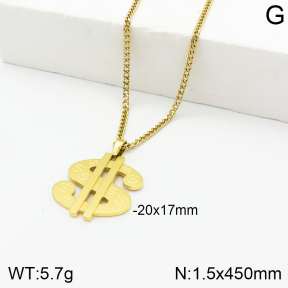 Stainless Steel Necklace  2N2003209bbov-710