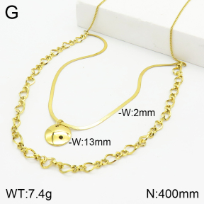 Stainless Steel Necklace  2N2003254ahjb-710