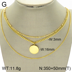 Stainless Steel Necklace  2N2003255ahlv-710