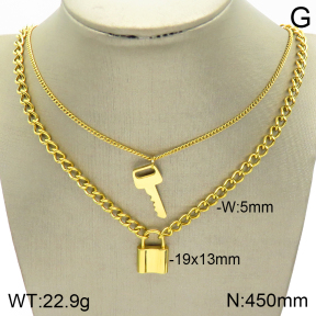 Stainless Steel Necklace  2N2003292bbov-749