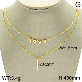 Stainless Steel Necklace  2N2003294vbnb-749