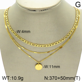 Stainless Steel Necklace  2N2003295vbpb-749