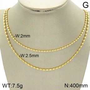 Stainless Steel Necklace  2N2003297bbov-749