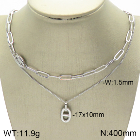 Stainless Steel Necklace  2N2003298vbmb-749
