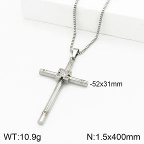 Stainless Steel Necklace  2N4002082ablb-749