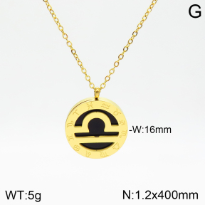Stainless Steel Necklace  2N4002098aakl-749