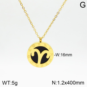 Stainless Steel Necklace  2N4002100aakl-749