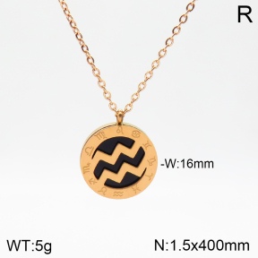 Stainless Steel Necklace  2N4002104aakl-749