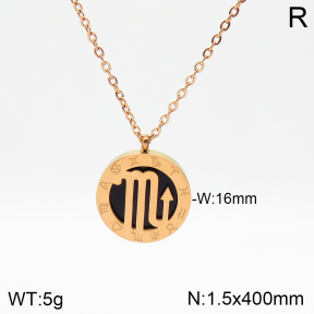 Stainless Steel Necklace  2N4002105aakl-749