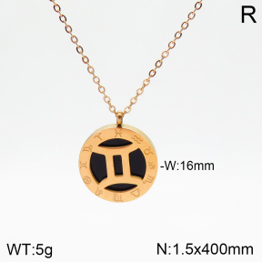 Stainless Steel Necklace  2N4002107aakl-749