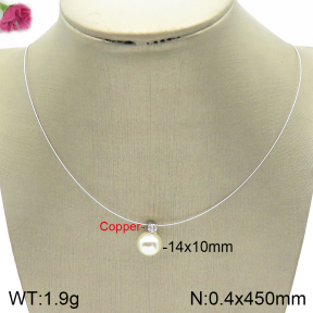 Fashion Copper Necklace  F2N300092vbll-J116