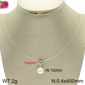 Fashion Copper Necklace  F2N300093vbmb-J116