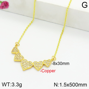 Fashion Copper Necklace  F2N400704vbpb-J116