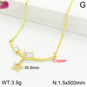 Fashion Copper Necklace  F2N400707bvpl-J116