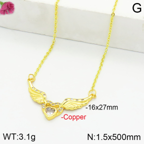 Fashion Copper Necklace  F2N400709bbov-J116
