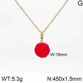 Stainless Steel Necklace  5N4001704aakl-731