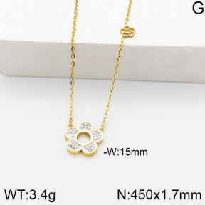 Stainless Steel Necklace  5N4001720bbov-617