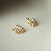 925 Silver Earrings  WT:0.86g  13*7mm  JE5121vhkl-Y16  E1116
