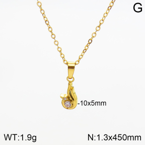 Stainless Steel Necklace  2N4002124vbmb-355