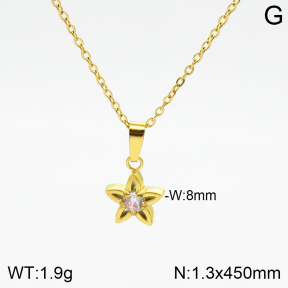 Stainless Steel Necklace  2N4002126vbmb-355