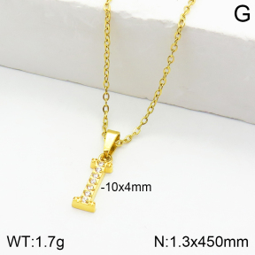 Stainless Steel Necklace  2N4002129bbml-355