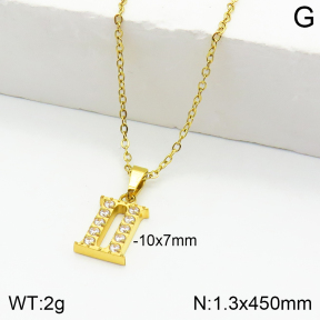 Stainless Steel Necklace  2N4002130bbov-355