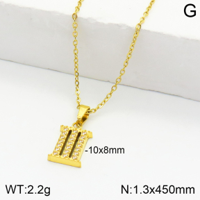 Stainless Steel Necklace  2N4002131abol-355