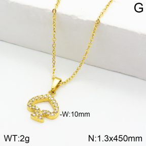 Stainless Steel Necklace  2N4002141bbov-355