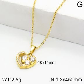 Stainless Steel Necklace  2N4002142bbov-355