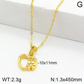 Stainless Steel Necklace  2N4002143bbov-355