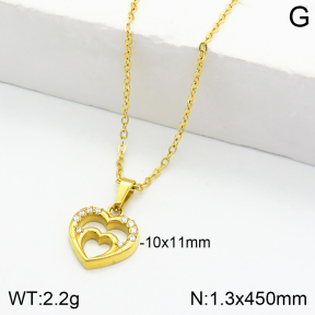 Stainless Steel Necklace  2N4002144bbov-355