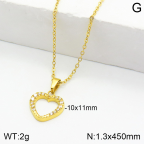 Stainless Steel Necklace  2N4002146bbov-355